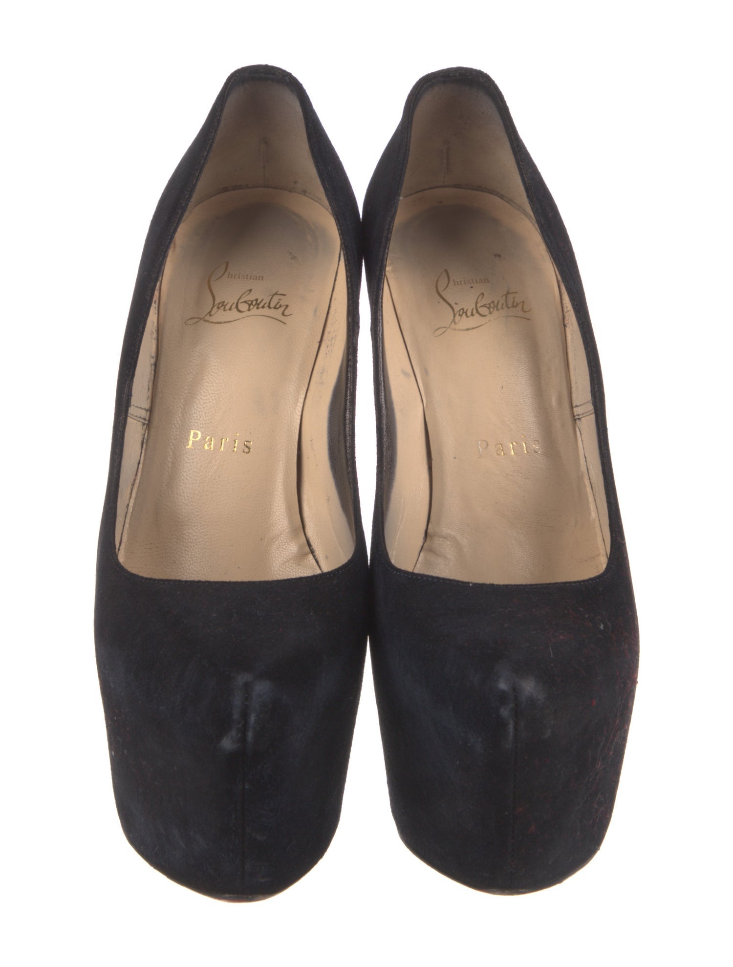 Christian Louboutin Suede Pumps